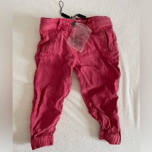 Burberry cargo pants for toddler girl.
